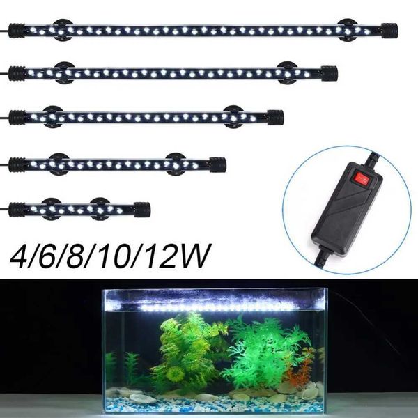 1pcs Waterproof Aquarium Lights Plants Fish Tank Light Submersible Lamp Underwater White LED Landscaping Aquariums Decoration Z250205