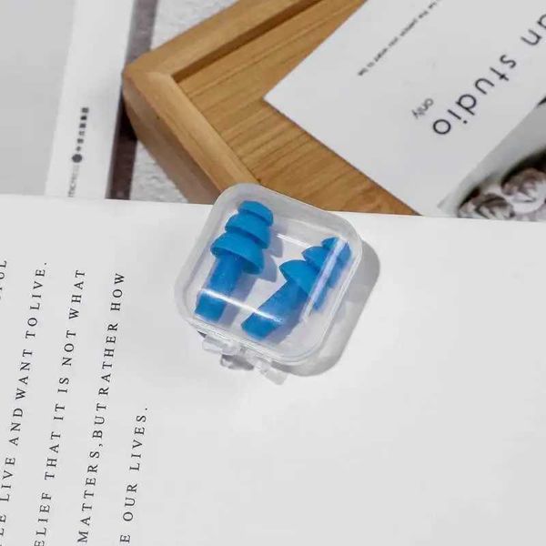 Christmas Tree Earplugs Noise-proof Swimming Sound-proof Rafting Diving Learn Noise-reducing Silicone EarplugsT250117