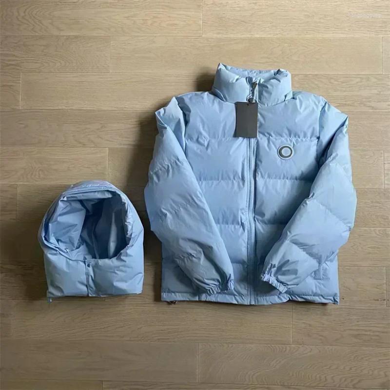 Men&#039;s Jackets Women Men Warm Top Jacket Parkas Quality Embroidered Lettering Hoodie Winter Coat Gray Outerwear & Coats