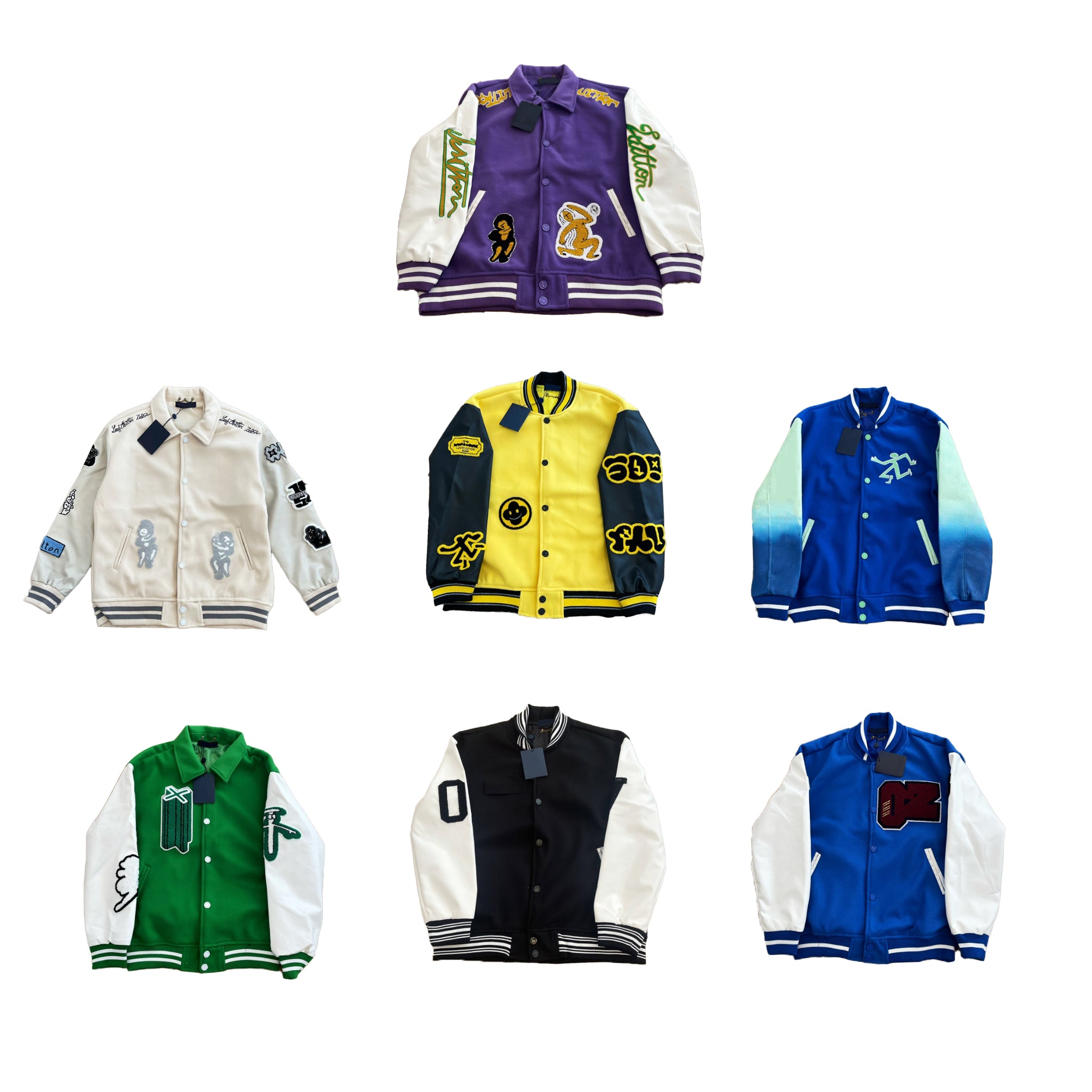 Designer Jackets Coats Outerwear Luxury Baseball Jacket Clothing Fashion Brand Apparel Mens Womens Vintage Loose Long Sleeve Hip Hop Loose