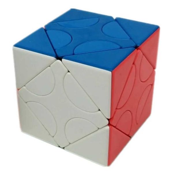 MoYu Magic Cube Classroom Mixed Element Skew Turn Magic Cube No1 2 3 Mixup Skewb Cube Special Shaped Puzzle Cubo Magico ToysXJ241221