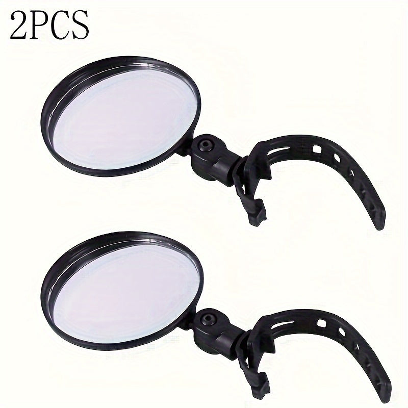 TEMU 2 Adjustable Mirrors- Increased And Visibility, Acrylic Lens Material