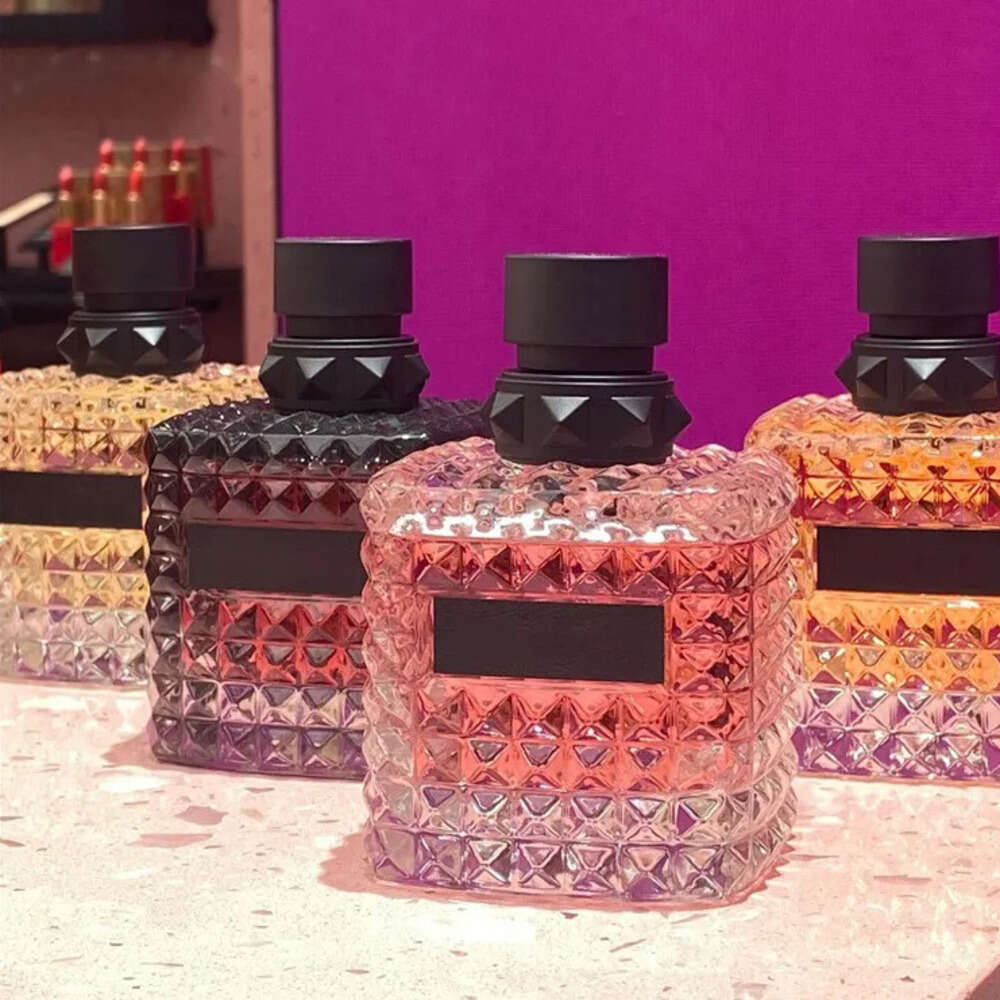 Fragrance Born in Roma Man Women Perfume 75ml 90ml 100ml Eau De Parfum Intense Long Lasting Time Good Smell EDP Lady Girl Perfumes Cologne Body Mist
