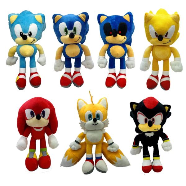 NEW 2023 Plush Dolls 30cm Supersonic Plush Toy Sonic Mouse Sonic Hedgehog Special Styles LL