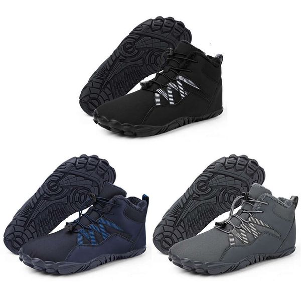 2023 Winter Women&#039;s Keep Warm Outdoor Mountaineering Shoes Extended Platform Ankle Barefoot Snow Boots