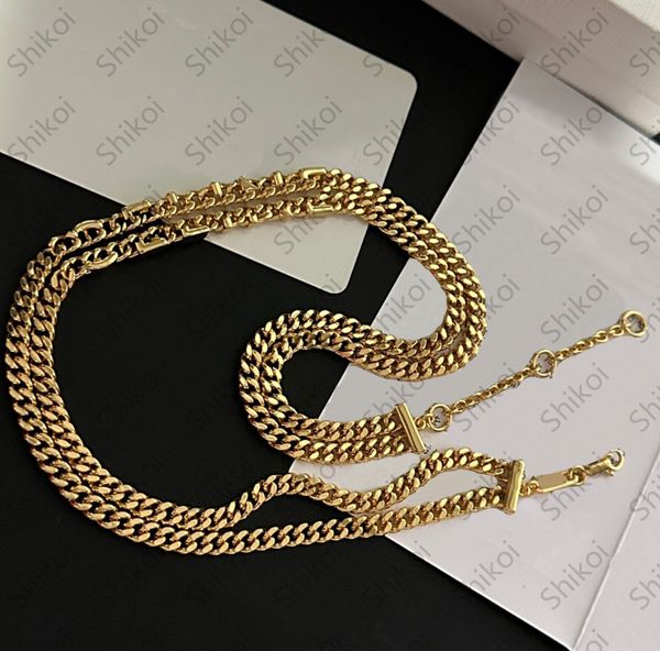 Designer jewelry set jewlery designer Chokers for women Necklace and Bracelet Gold Earrings designer necklace jewlery set