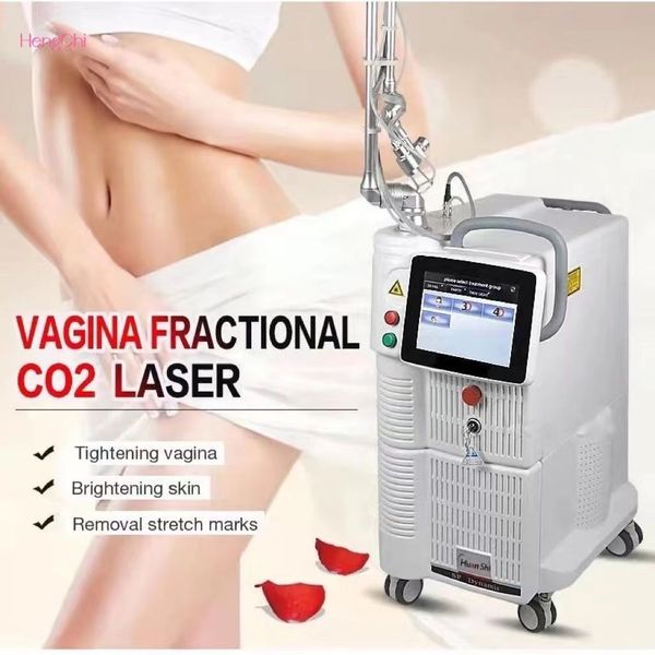 2024 Portable Laser CO2 Fractional Vaginal Tightening Laser Machine Pigment Mole Scar Acne Freckles Stretch Marks Removal Beauty Equipment M