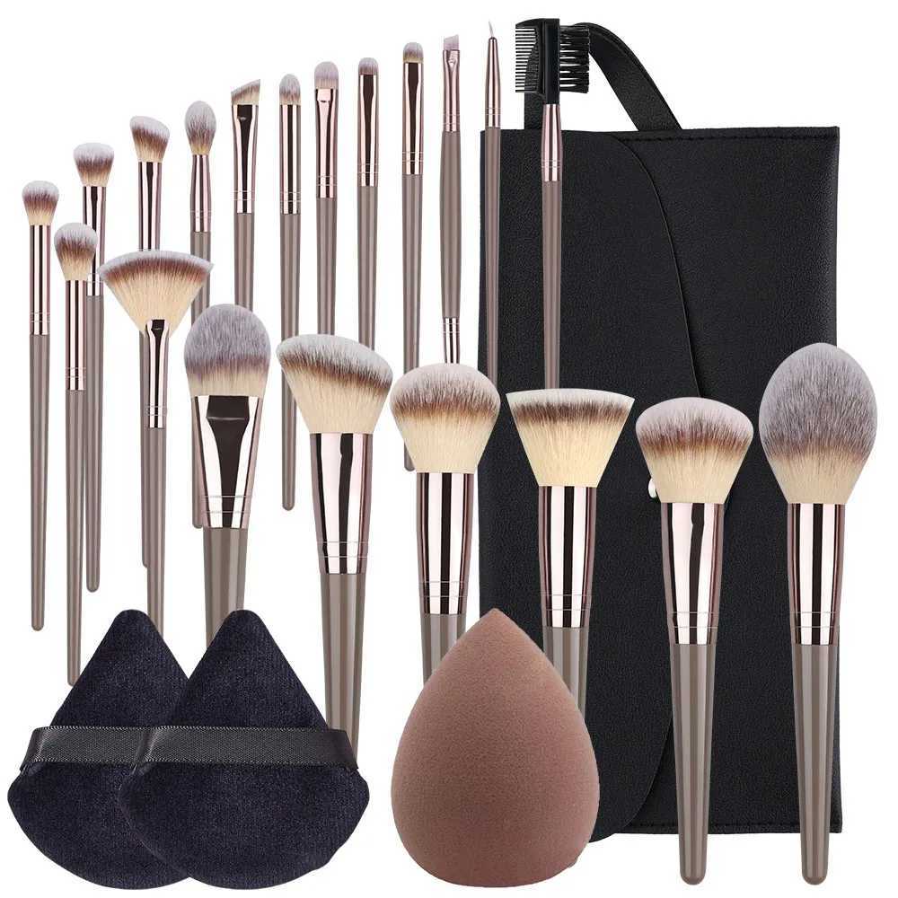 1-20Pcs Makeup Brushes Set Concealer Brush Blush Loose Powder Highlighter Foundation Brush Women Cosmetic Beauty Make Up Tools M240820