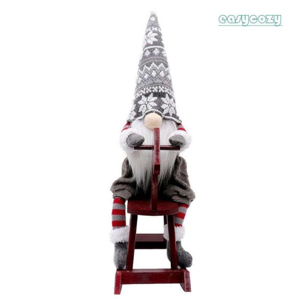 Christmas Decorations Christmas Trojan Horse Faceless Gnomes Dolls Plush Dwarf Gnome Doll Marry Christmas Ornaments Xmas Gift 528