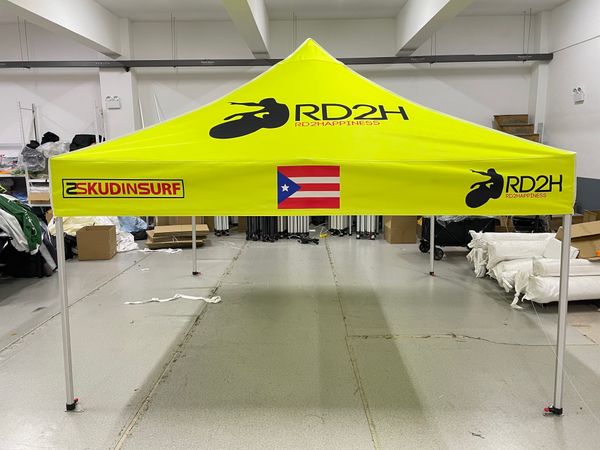 Logo 10x10 custom print advertising promotional pop up event folding aluminium marquee gazebo canopy roof top trade show tent