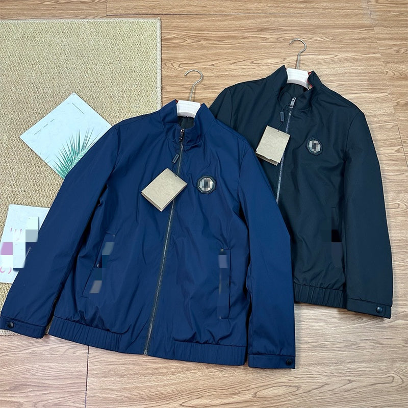 Winter men&#039;s and women&#039;s sweater patchwork plaid round neck sweater fabric high elasticity premium knitting classic design fabric comforta