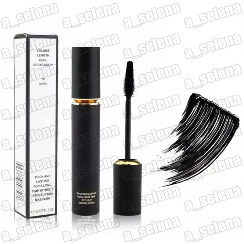 Brand Waterproof Mascara and Lash Black Mascara Cruling Natural Thick Tubing Length Eyes Cosmetics
