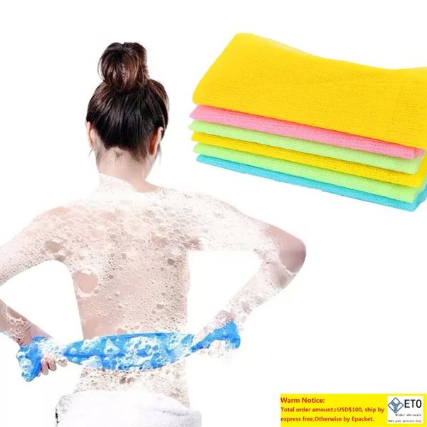Nylon Mesh Bath Shower towel Body Washing Clean Exfoliate Puff Scrubbing Towel Cloth Scrubber Soap Bubble For The Bath