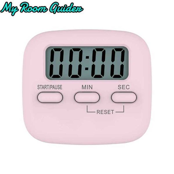 Kitchen timer digital cooking timer powerful magnet on the back for cooking baking sports games office countdown timer student B240806