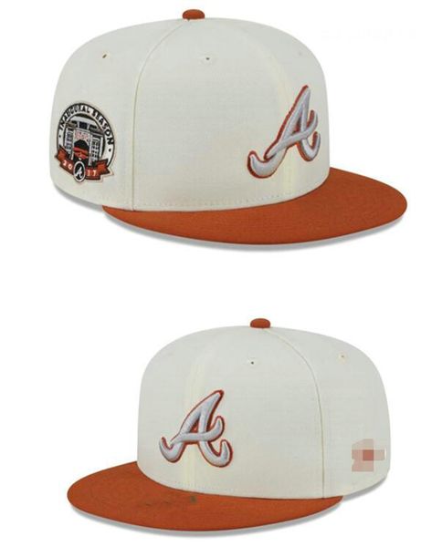 "Braves" Caps 20234-25 Cap de beisebol unissex Snapback Hat Word Series Campeões Locker Room 9Fifty Sun Hat Borderyer Spring Summer Summer C