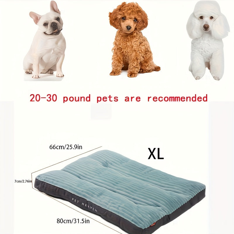 TEMU A Large Orthopedic Dog Bed, Washable Pet Lounge Chair, Polyester Fiber, Suitable For Large Dog Breeds, Comfortable Sleep, All , Super Large Dog