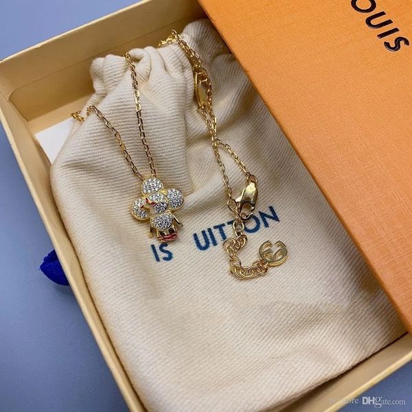 Luxury Necklace Designer Jewelry Necklace Brand Circle Letter for Womens Fashion Brands Jewellery Pendants Necklaces Valentine&#039;s Day172