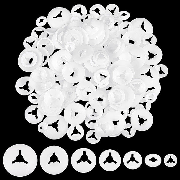 1 Set Plastic Eyes Washers