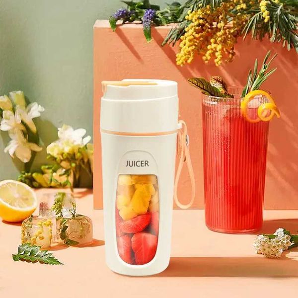 Portable juicer mini electric blender multifunctional juicer fruit blender extractor smoothie blender 8 pieces 3000mAh B240809