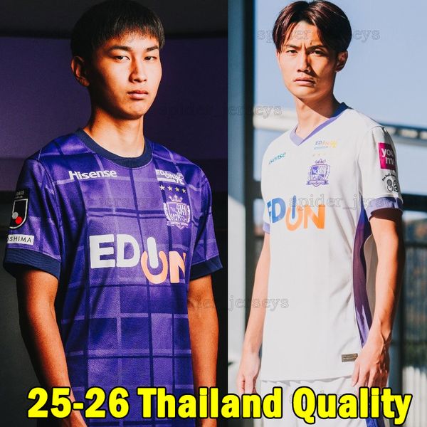 25 26 J. League Sanfrecce Hiroshima Soccer Jerseys 2025 2026 PACIENCIA MUTSUKI DOUGLAS VIEIRA INOUE NAKAJIMA HIROYA AOYAMA Football Shirts C