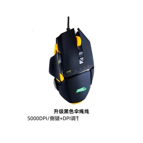 Keyboard Mouse Combos James Donkey 325S Wired nical Gaming 5000Dpi Ro Program Ergonomic Pmw3325 Rgb Dpi Adjustment Office Drop De Otxdx