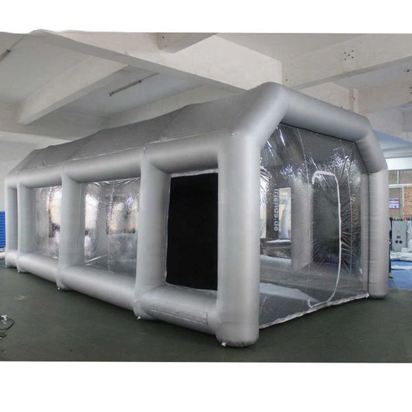 Wholesale High Quality Inflatable Spray Paint Booth PVC Car Tent for Outdoor bus Polishing-Spraying