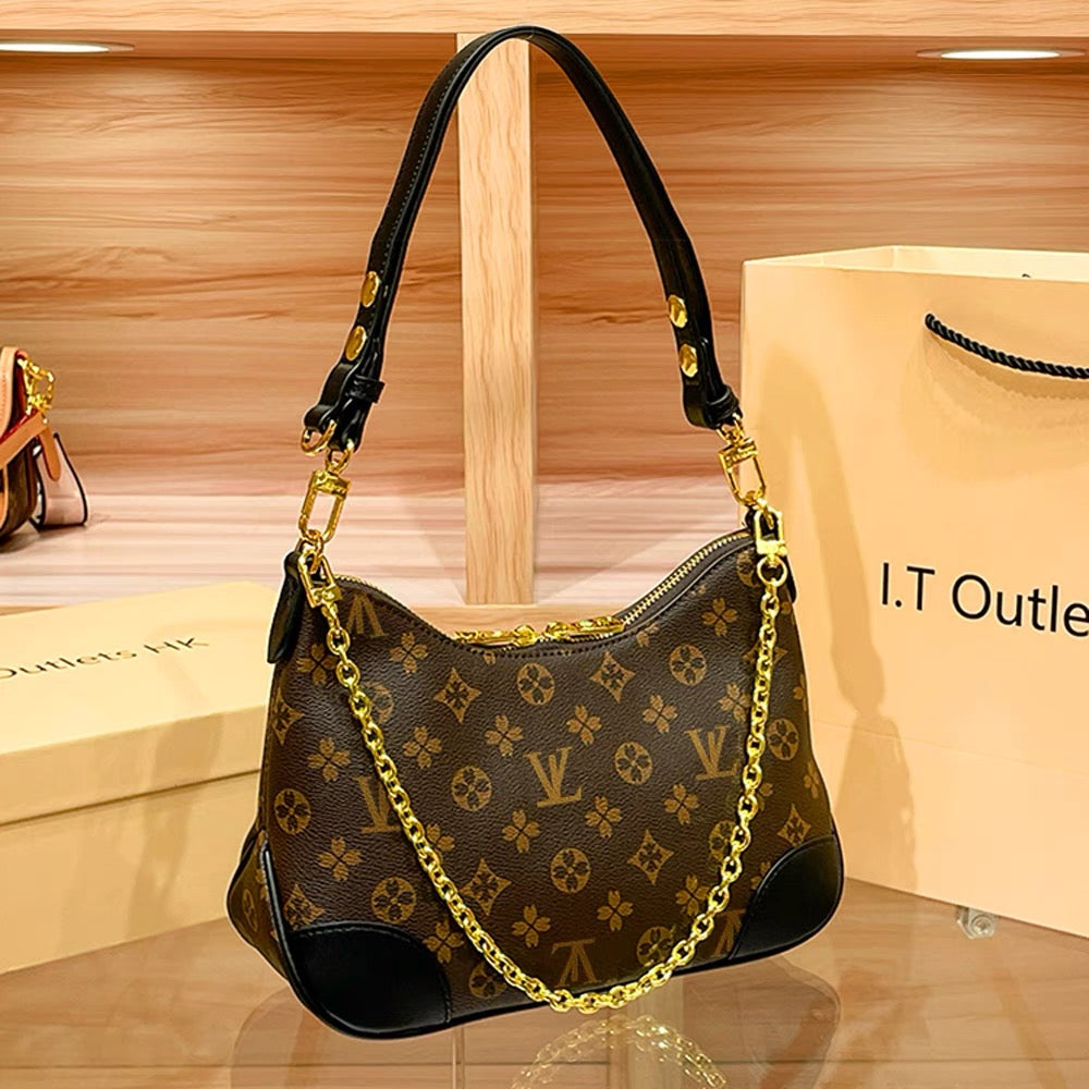 Designer Bag Shoulder Bags Diane Crossbody Luxurys Bags Wallet Women Crescent Bag Dumpling Boulogne Purse Chain Handbag Loop Half Moon Baguette Tote