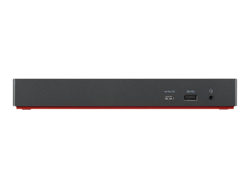 Lenovo ThinkPad Thunderbolt 4 WorkStation Dock - docking station - Thunderbolt 4 - HDMI, 2 x DP, 2 x Thunderbolt - GigE