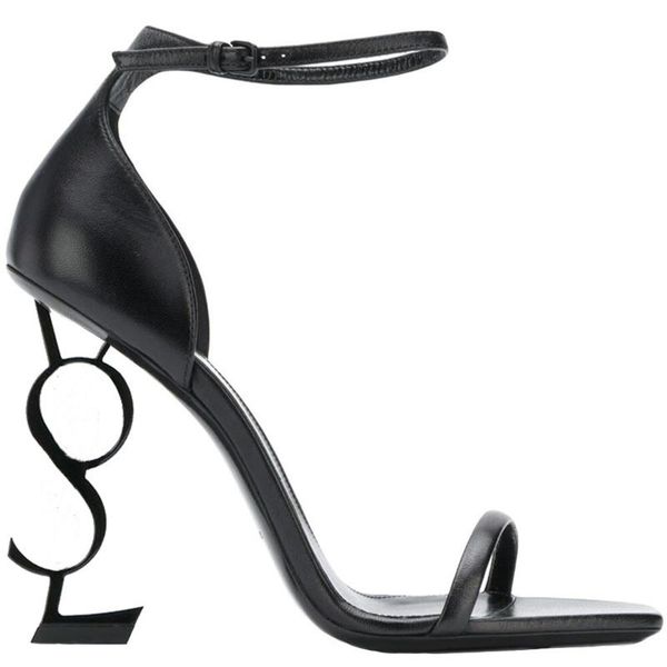 with box designer high heels women Dress Shoes patent leather triple black gold nuede red silver womens lady fashion sandals Party Wedding O