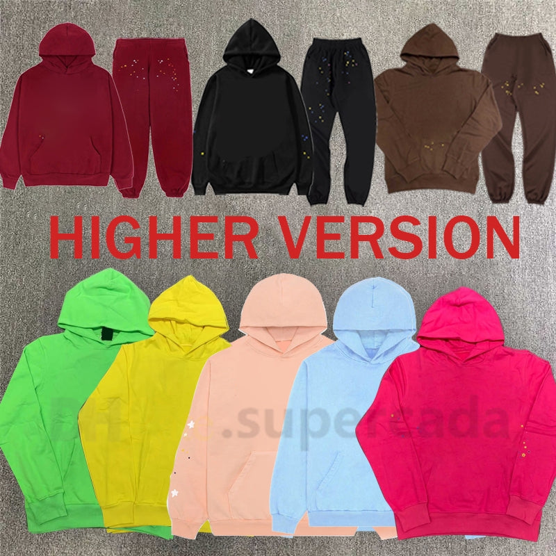 designer men hoodie women clothes Fashion pullover hooded sweatshirt and sweatpants sets Street youth pop hip hop clothing Cheap multi-style hoodie