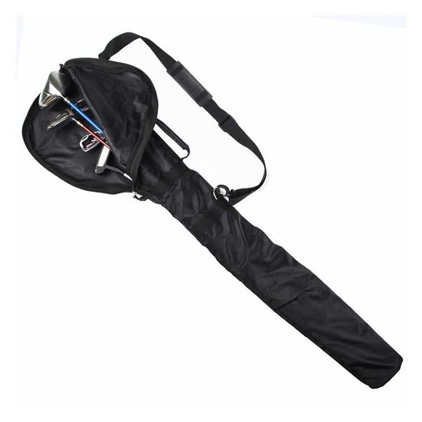Lightweight golf club bag suitable for men women childrens courses training cases black W240921