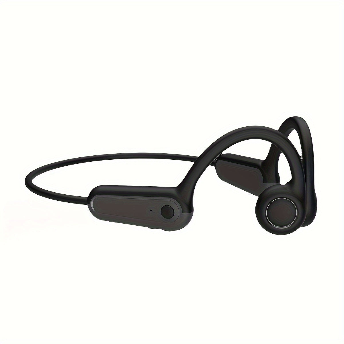 TEMU Bone Conduction Headphones, 2024 Upgraded Version With Microphone, Open Headphones With Headphone Loop, Suitable For Sports, Running, Gym,