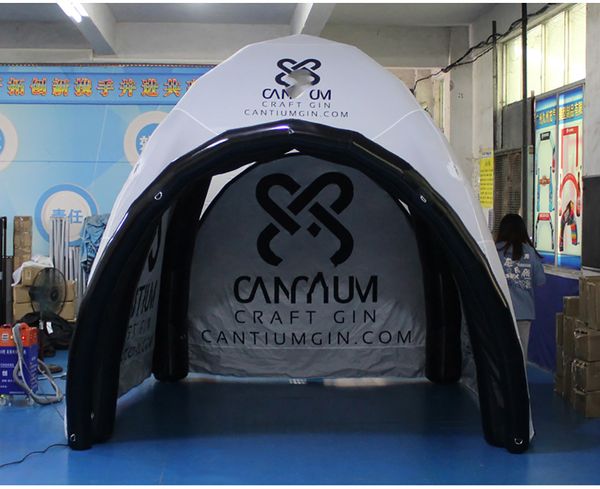 Custom Printing Waterproof Advertising Inflatable Spider Tent Air Dome Tents for Activities