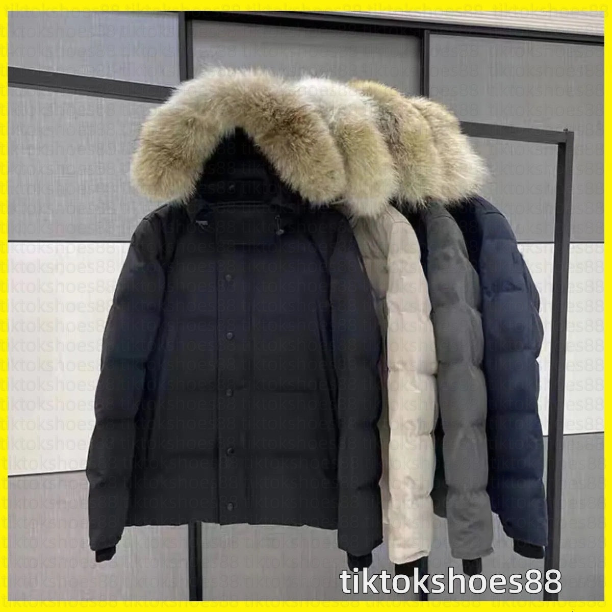 Designer Down Puffer Jacket Fashion Thick Coat Canadian Down Jacket Classic Keep Warm Jackets Brand Jacket High Quality Winter Sports Outerwear Park