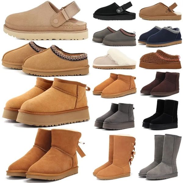 Designer Winter Snow Knee Boot Casual Shoes Womens Waterproof Keep Warm Classic Ultra Mini Boots for Female Chaussure Wholesale and Retail F