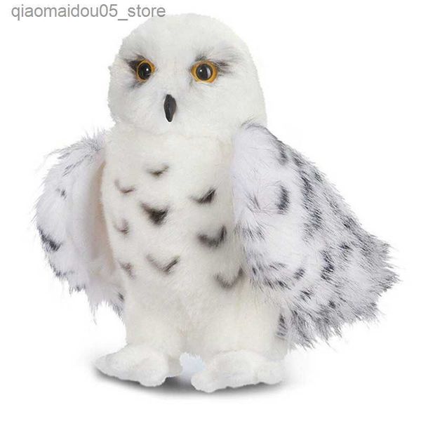 Dolls Quality Premium 3 Size Douglas Wizard Snowy White Plush Hedwig Owl Toy Potter Cute Stuffed Animal Doll Kids Gift 7.5 10 inch 12 Inch Q