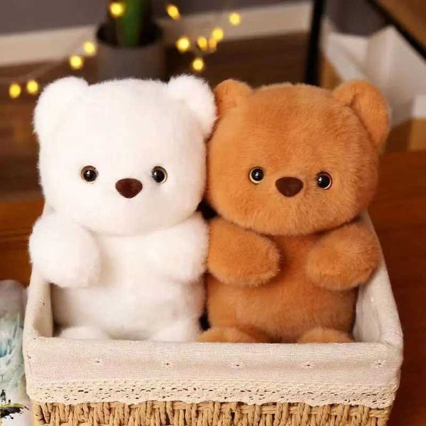 Plush Dolls 25cm Kawaii Little Bear Plush Doll Toys Cute Stuffed Animals Soft Baby Soothing Toys Sleeping Pillows Gifts for Kids Girls Toys