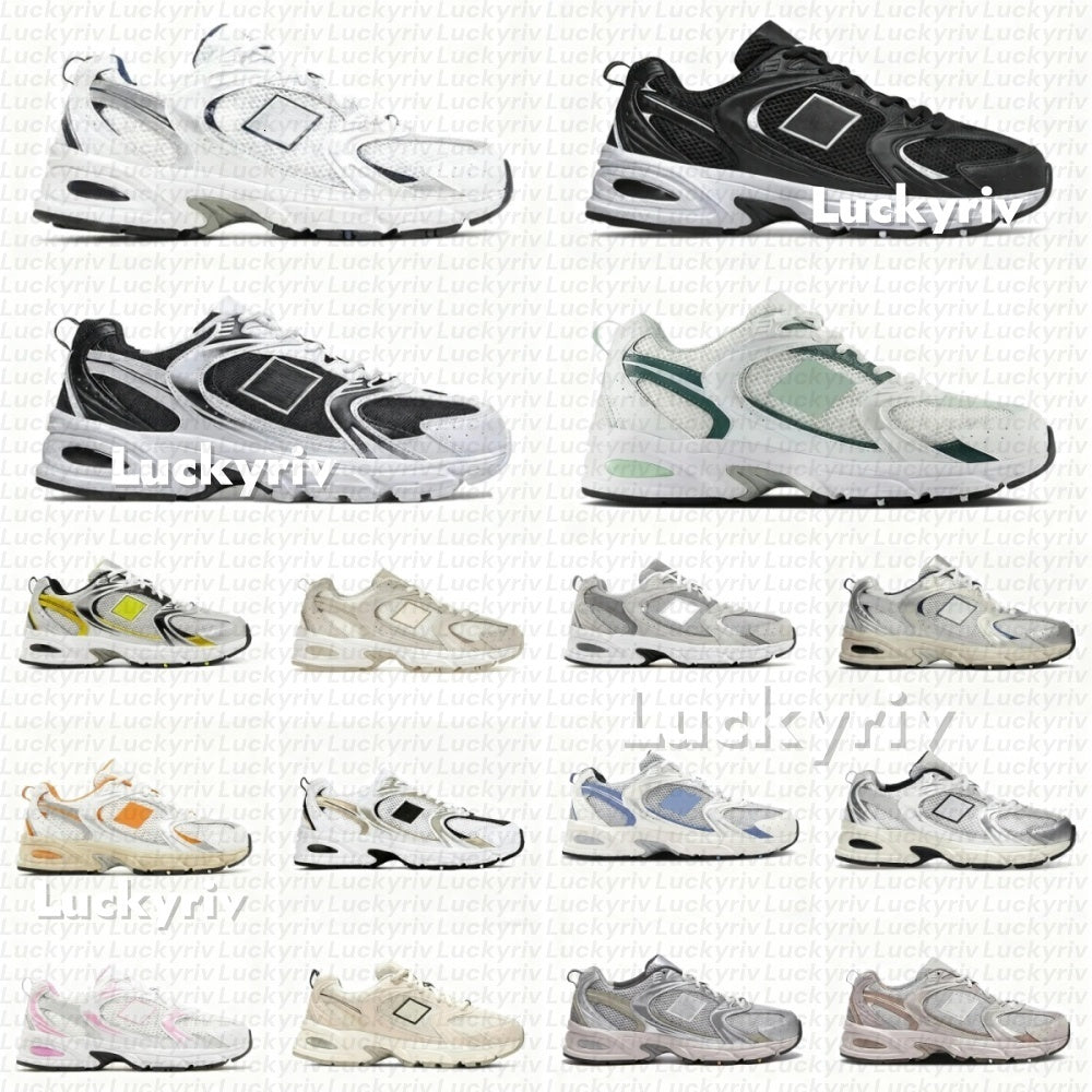 Designer Tainers New 530 Shoes Sea Salt Beige New 530 Shoes Brown Suede Print Black White Orange Red Grey Men&#039;s And Women&#039;s Outdoor Sports