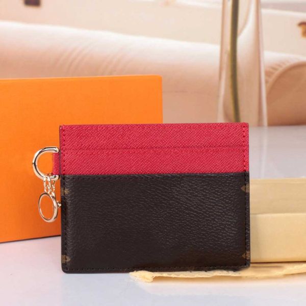 M82739 Card Holders Designer Card Holder Luxury Wallet Women Charms Business Bank Wallet with Gold Round Floral Accessories Mini Pures Samll