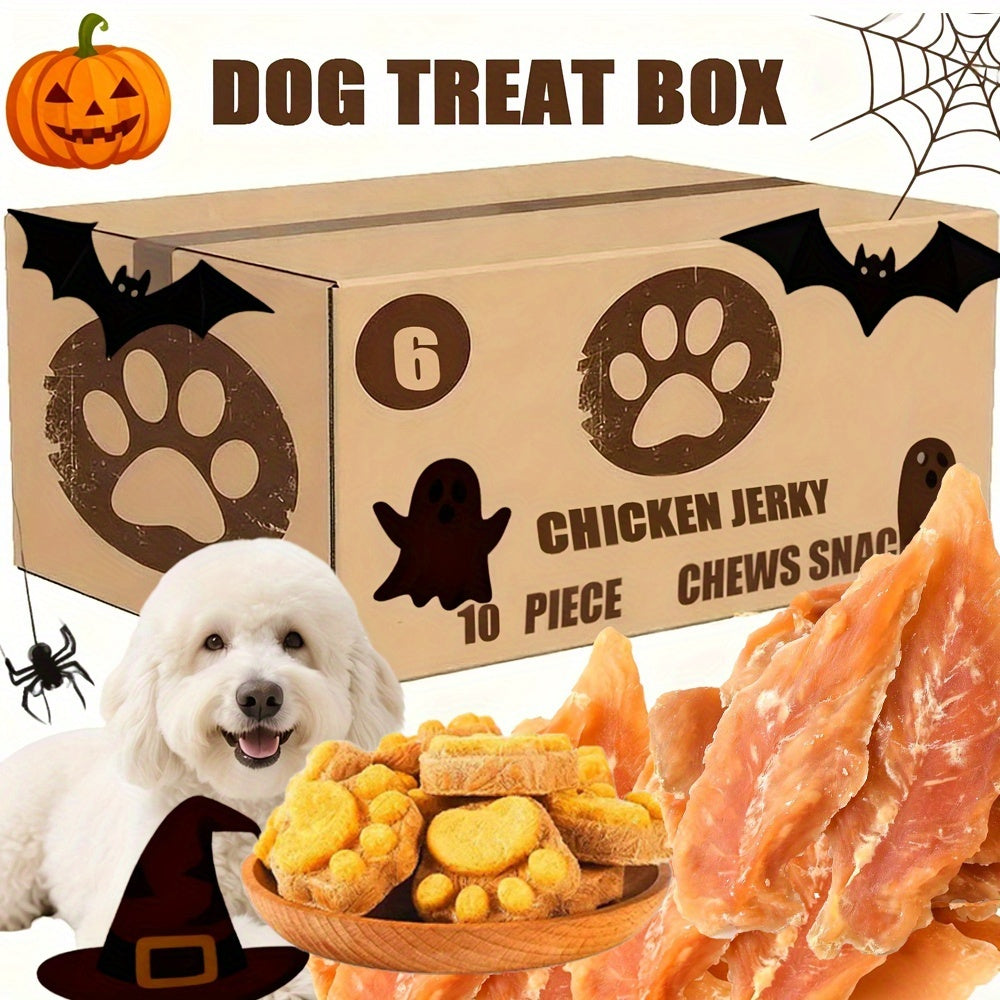 TEMU Dog Treats, Chicken Jerky And Chicken Wrapped Potato For Dogs, High-protein Dog Snacks, Grain-free Dog Treats For Training, Puppy Snacks For