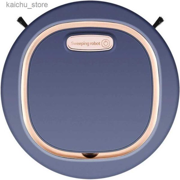 Robot Vacuum Cleaners 2024 NEW USB Wireless Vacuum Cleaner Robot 3 In 1 Sweeping Mopping Household Cleaning Robot Floor Carpet Sweeper Dust