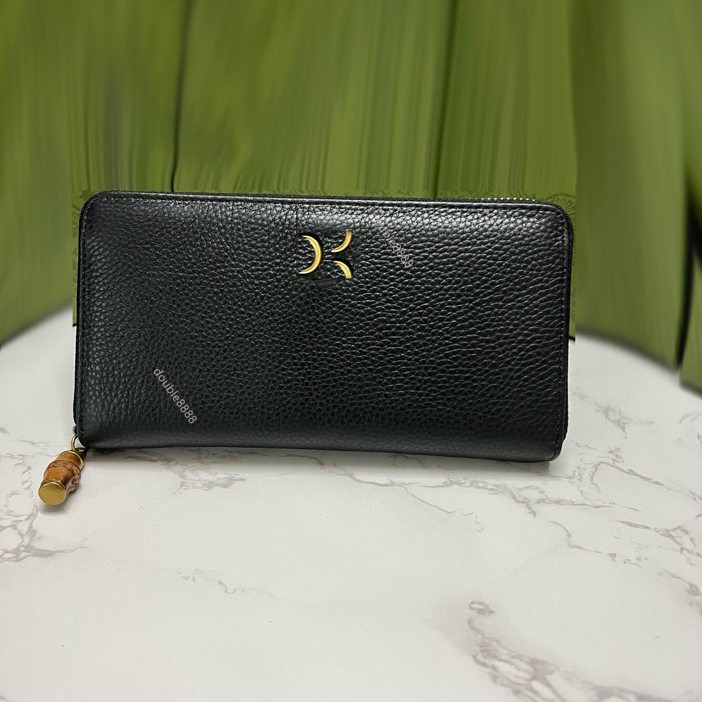 Designer long men&#039;s carrying wallet, solid color PU clutch, coin purse, luxury business card holder, checkbook, credit card holder messenger ba