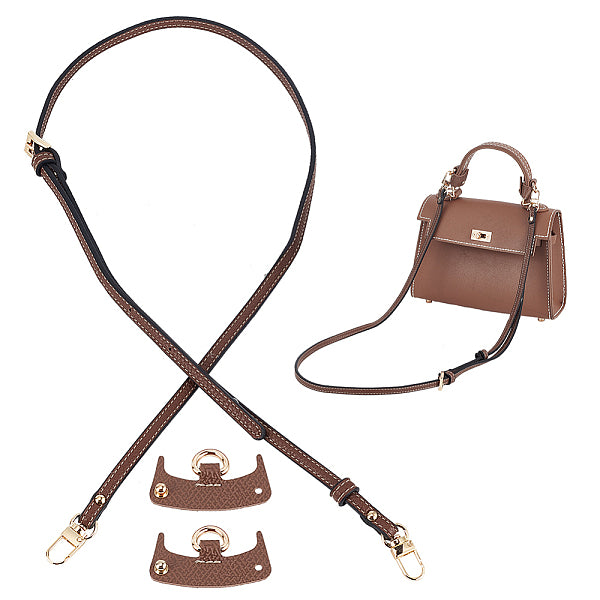 Verstellbare Taschengriffe aus Rindsleder