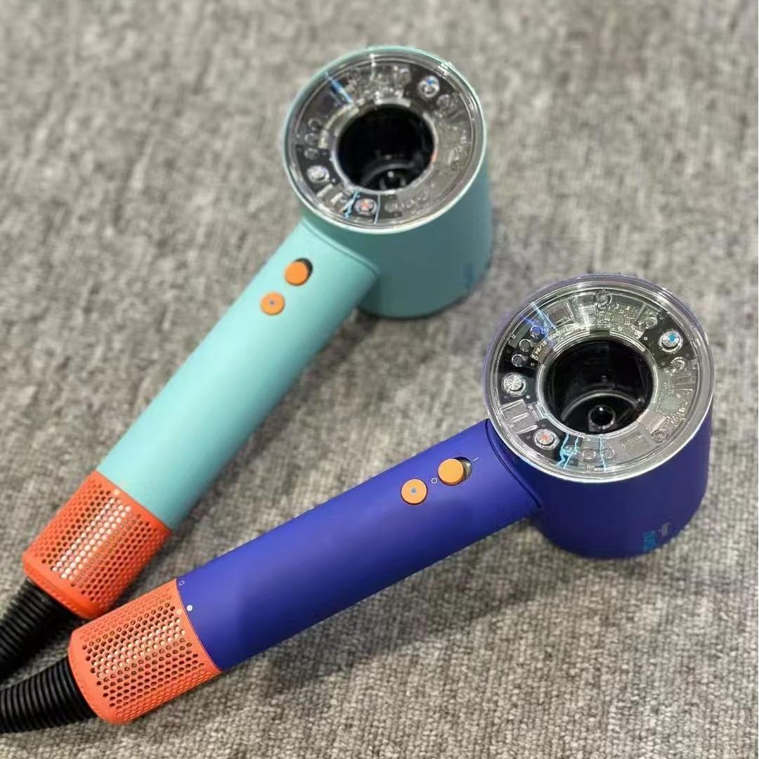 2025 Hot Sell Designer Hair Dryers HD16 leafless MuteHairdryer Hair Care Intelligence HD16 Hair Drier Quick Dry Safety Negative Ion Motor Hairdressi