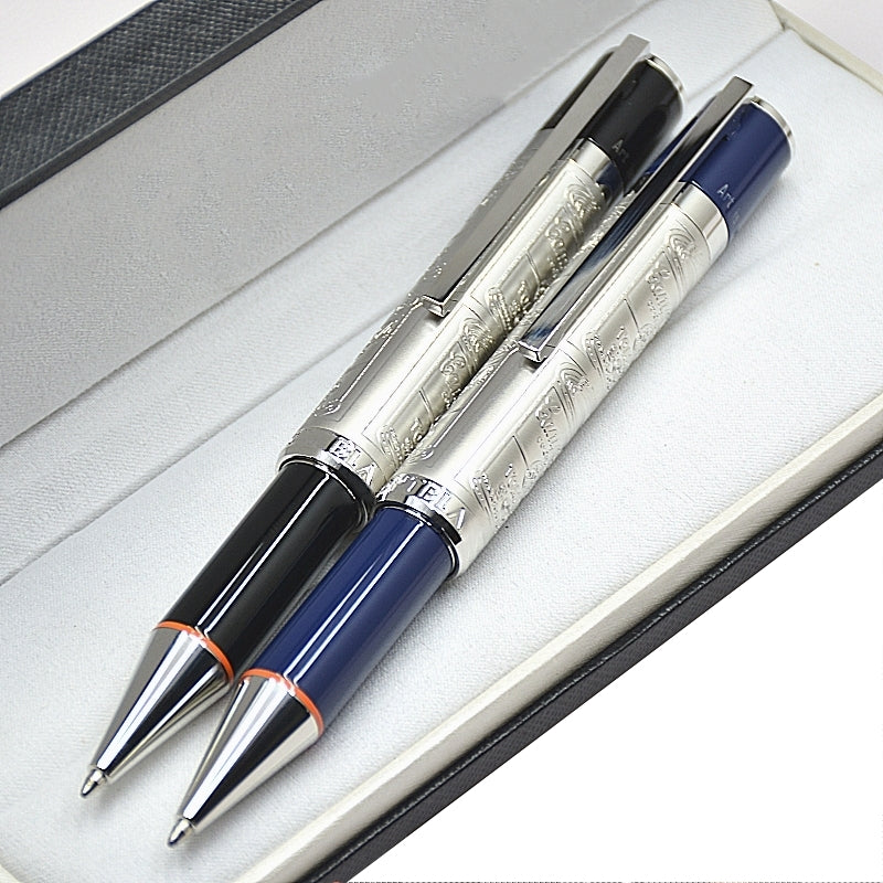 Limited Writers Edition Andy Warhol Ballpoint Pen Unique Thick Metal Relief Barrel Design Office School Writing Ball Pens AAA High Quality