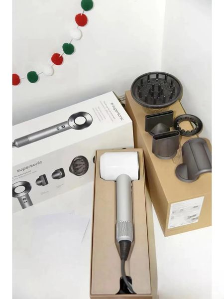 High Speed 08 Electric Hair 5 in 1 rotating connected nozzles Salon Modeg design Negative Ion Motor Constant Temperature Blow Dryer Local