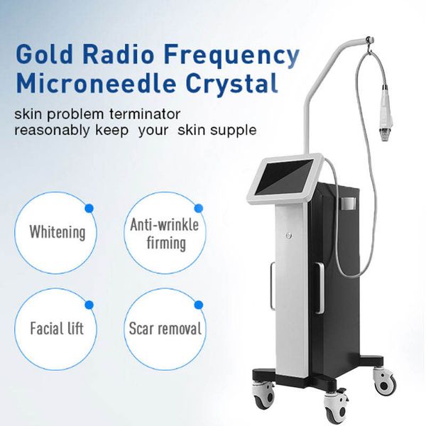 2023 Microneedling Mesotherapy RF Equipment Anti-Aging Wrinkle Acne Removal Skin Rejuvenation Skin Tightening Fractional Microneedle Machine