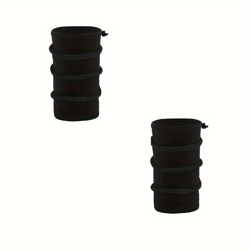 TEMU 2-pack Weather Neck Warmer Gaiter - Windproof Fleece Face Mask Cover & Scarf - Thermal -1°c-30°f Protection - For Skiing, Snowboarding, Outdoor