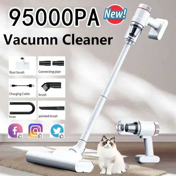 Mops Xiomi 95000Pa Wireless Handheld Vacuum Cleaner Car Use Large Suction and Cordless Portable Cleaning Robot Home Vacuum Cleaner S2411272