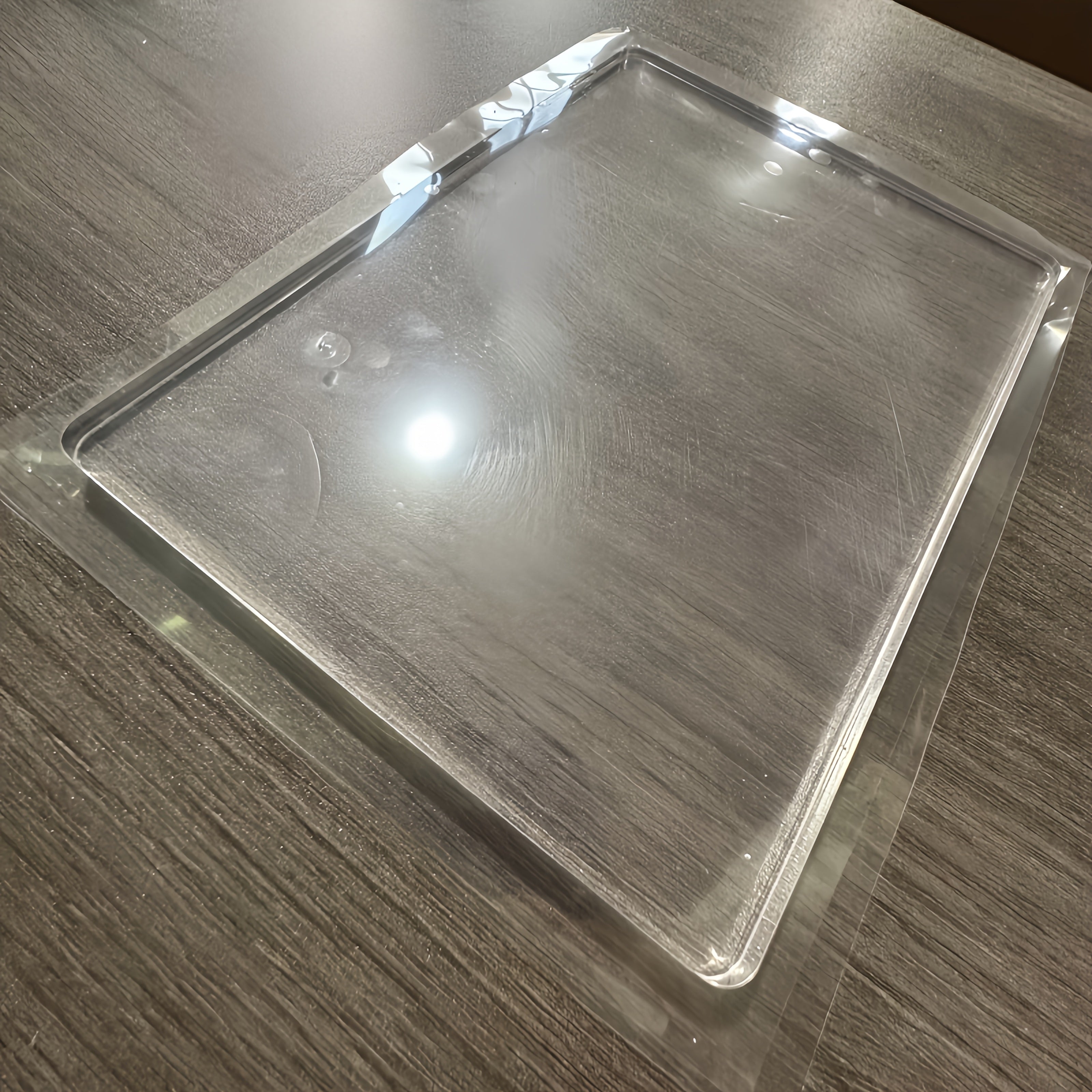 TEMU Enlarged Large Reusable Transparent Plate - Durable Craft Gel Film For Photo Printing, Scrapbooking, Decor & Mixed Media Projects, Scrapbooking